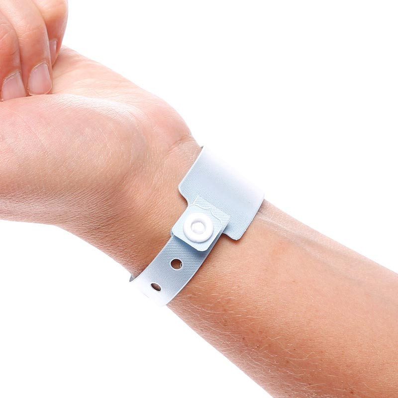 Patientenarmbänder Verschluss